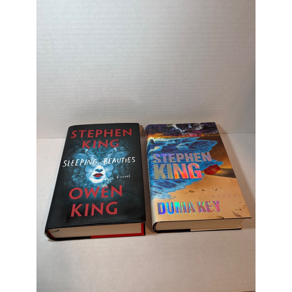 Stephen King Hardcover Book Lot Sleeping Beauties 1st Ed Duma Key Holographic